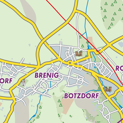 Übersichtsplan Bornheim