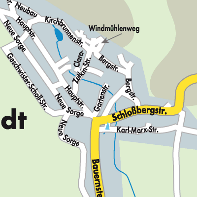 Stadtplan Bornstedt