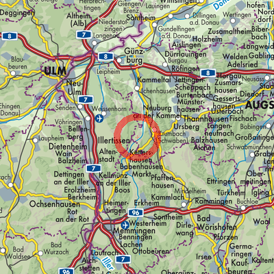 Landkarte Breitenthal