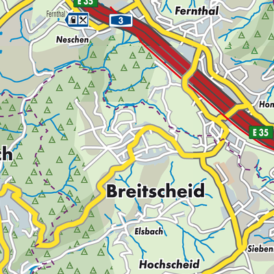 Übersichtsplan Breitscheid
