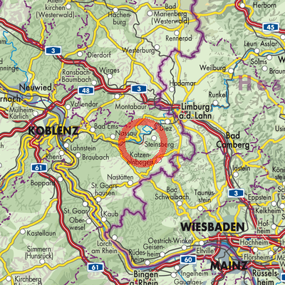 Landkarte Bremberg