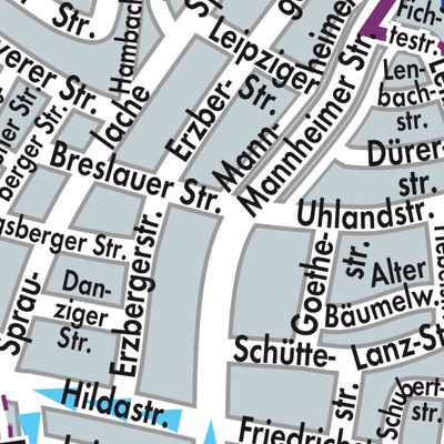 Stadtplan Brühl