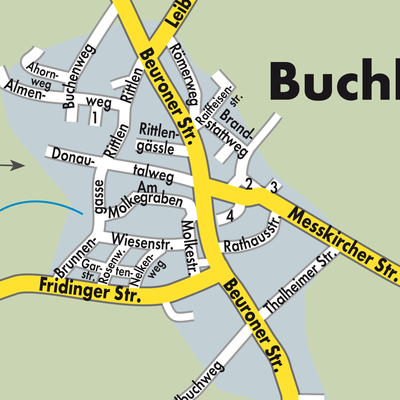 Stadtplan Buchheim