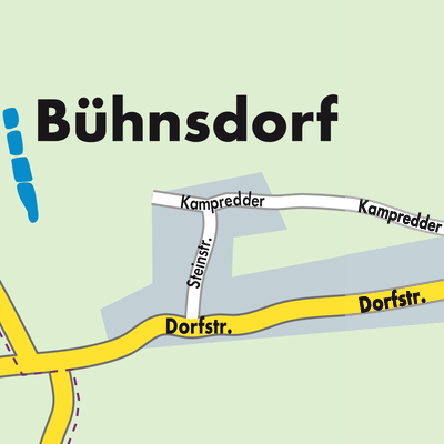 Stadtplan Bühnsdorf