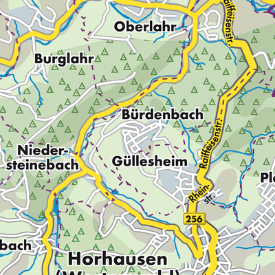 Übersichtsplan Bürdenbach