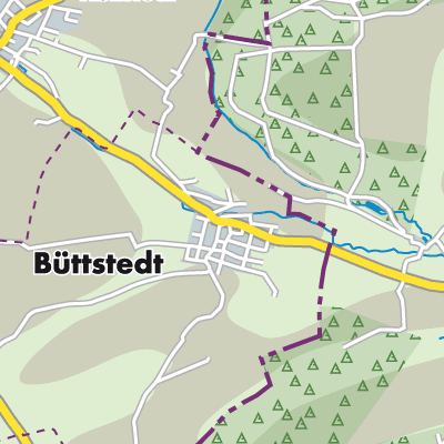 Übersichtsplan Büttstedt