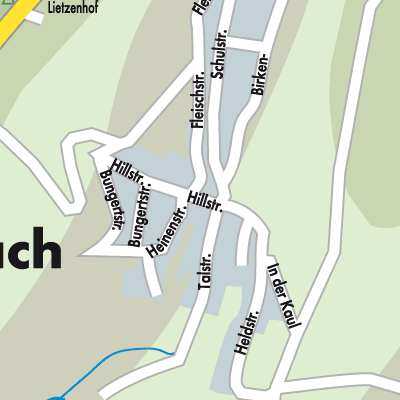 Stadtplan Burbach