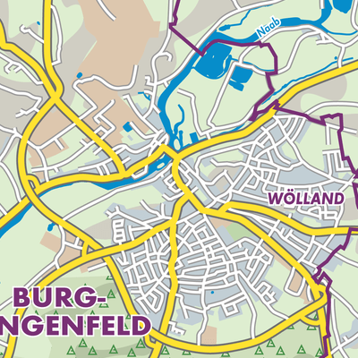 Übersichtsplan Burglengenfeld