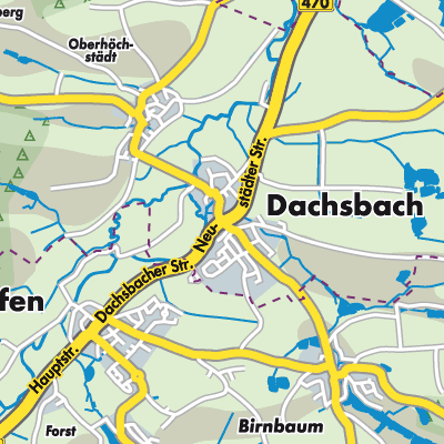 Übersichtsplan Dachsbach