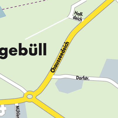 Stadtplan Dagebüll
