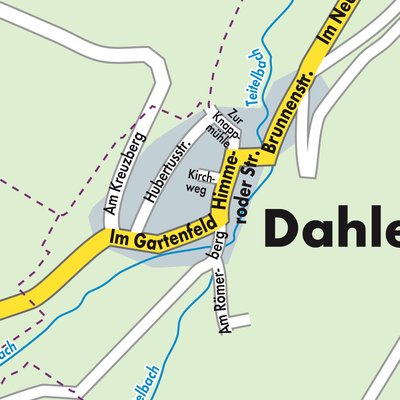 Stadtplan Dahlem