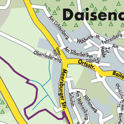 Stadtplan Daisendorf
