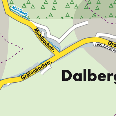 Stadtplan Dalberg