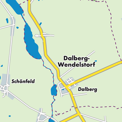 Übersichtsplan Dalberg-Wendelstorf