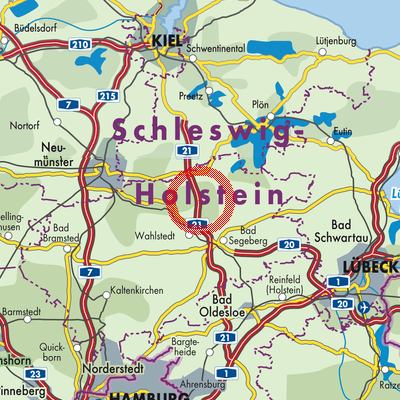 Landkarte Daldorf