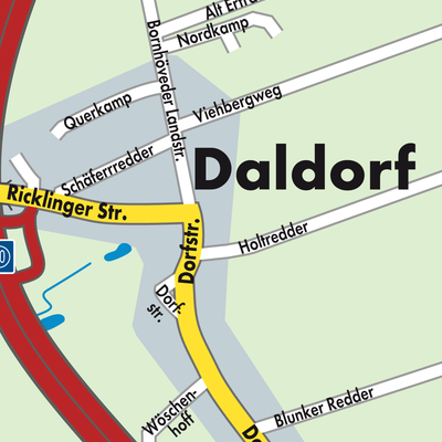 Stadtplan Daldorf
