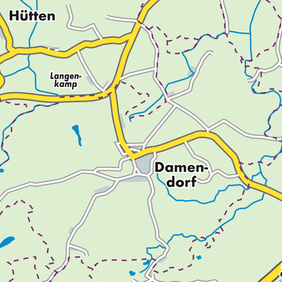 Übersichtsplan Damendorf