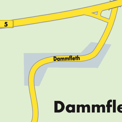 Stadtplan Dammfleth