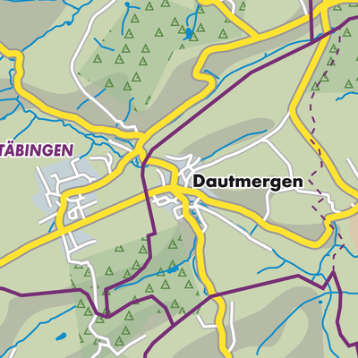 Übersichtsplan Dautmergen