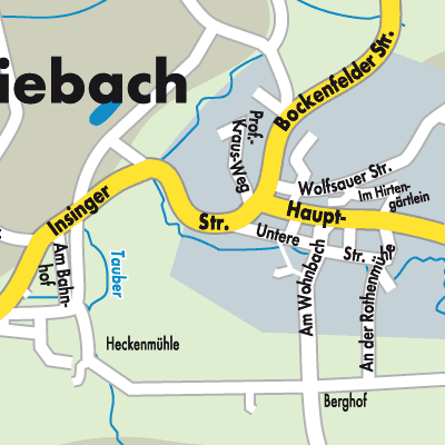 Stadtplan Diebach