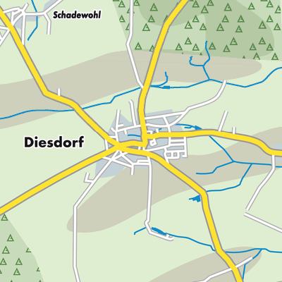 Übersichtsplan Diesdorf