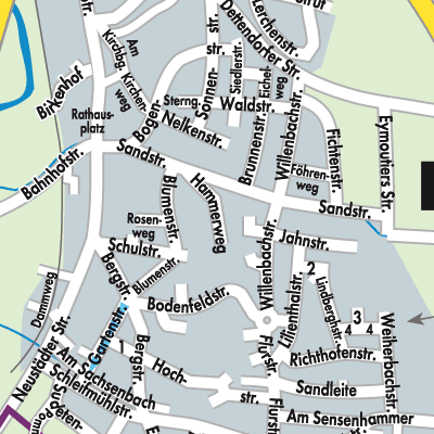 Stadtplan Diespeck