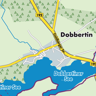 Übersichtsplan Dobbertin