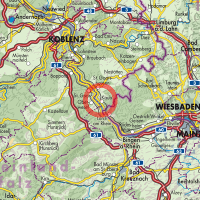 Landkarte Dörscheid