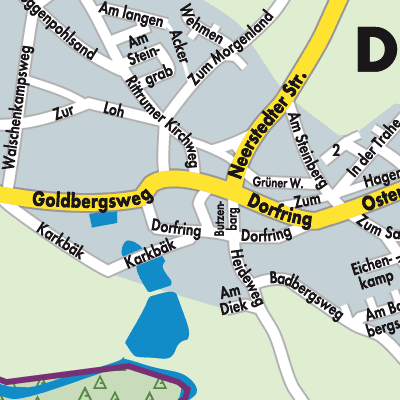 Stadtplan Dötlingen