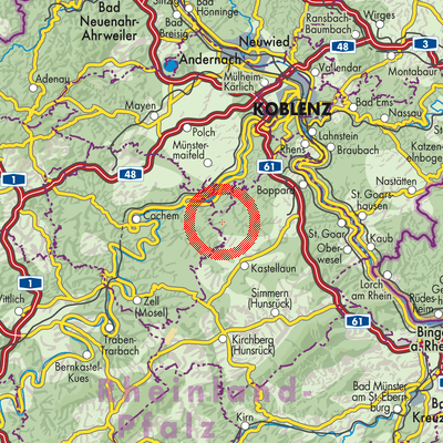 Landkarte Dommershausen