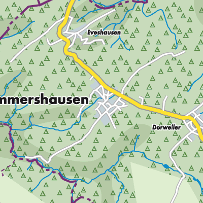 Übersichtsplan Dommershausen