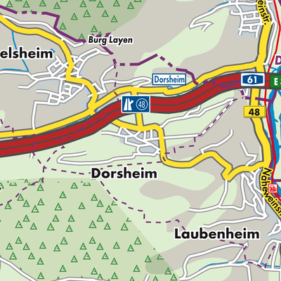 Übersichtsplan Dorsheim
