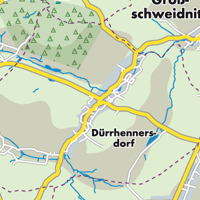 Übersichtsplan Dürrhennersdorf