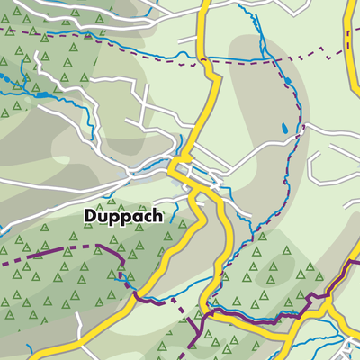 Übersichtsplan Duppach