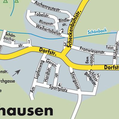 Stadtplan Durchhausen