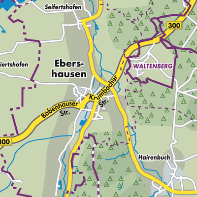 Übersichtsplan Ebershausen