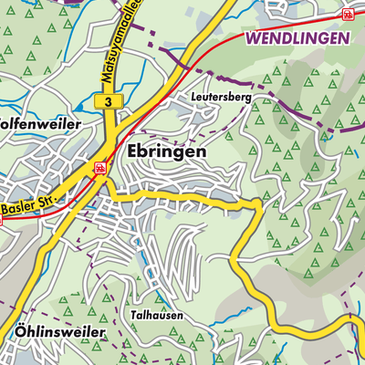 Übersichtsplan Ebringen