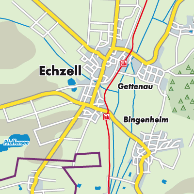Übersichtsplan Echzell