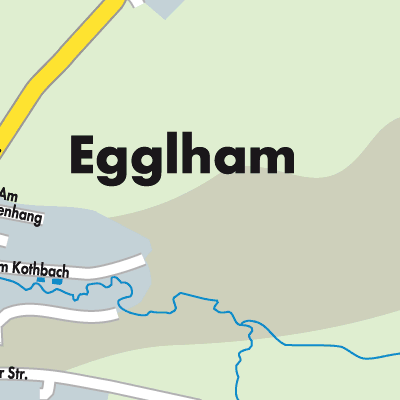 Stadtplan Egglham