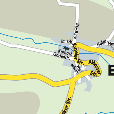 Stadtplan Ehweiler