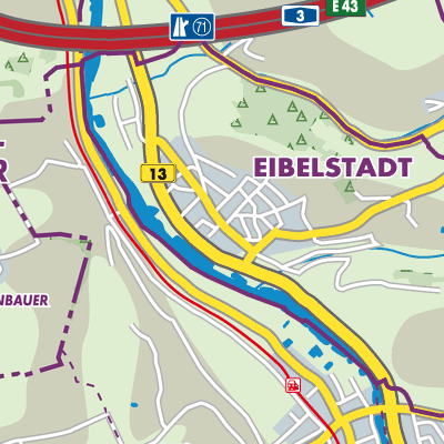 Übersichtsplan Eibelstadt
