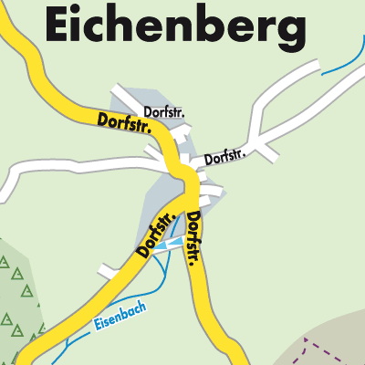Stadtplan Eichenberg