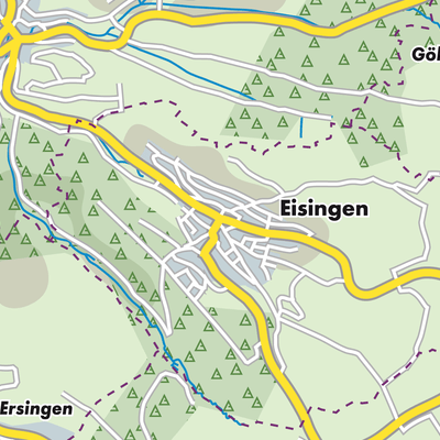Übersichtsplan Eisingen