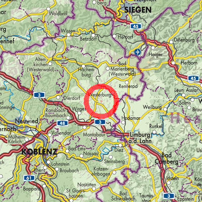 Landkarte Elbingen