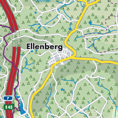 Übersichtsplan Ellenberg