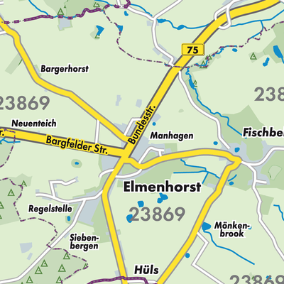 Übersichtsplan Elmenhorst