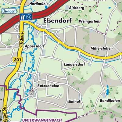 Übersichtsplan Elsendorf