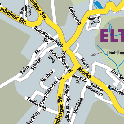 Stadtplan Elterlein