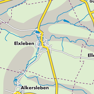 Übersichtsplan Elxleben