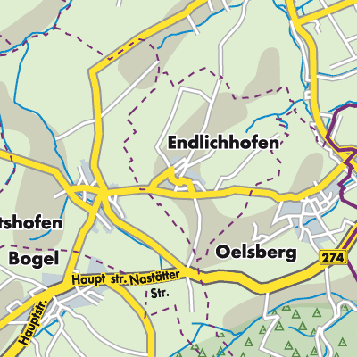 Übersichtsplan Endlichhofen